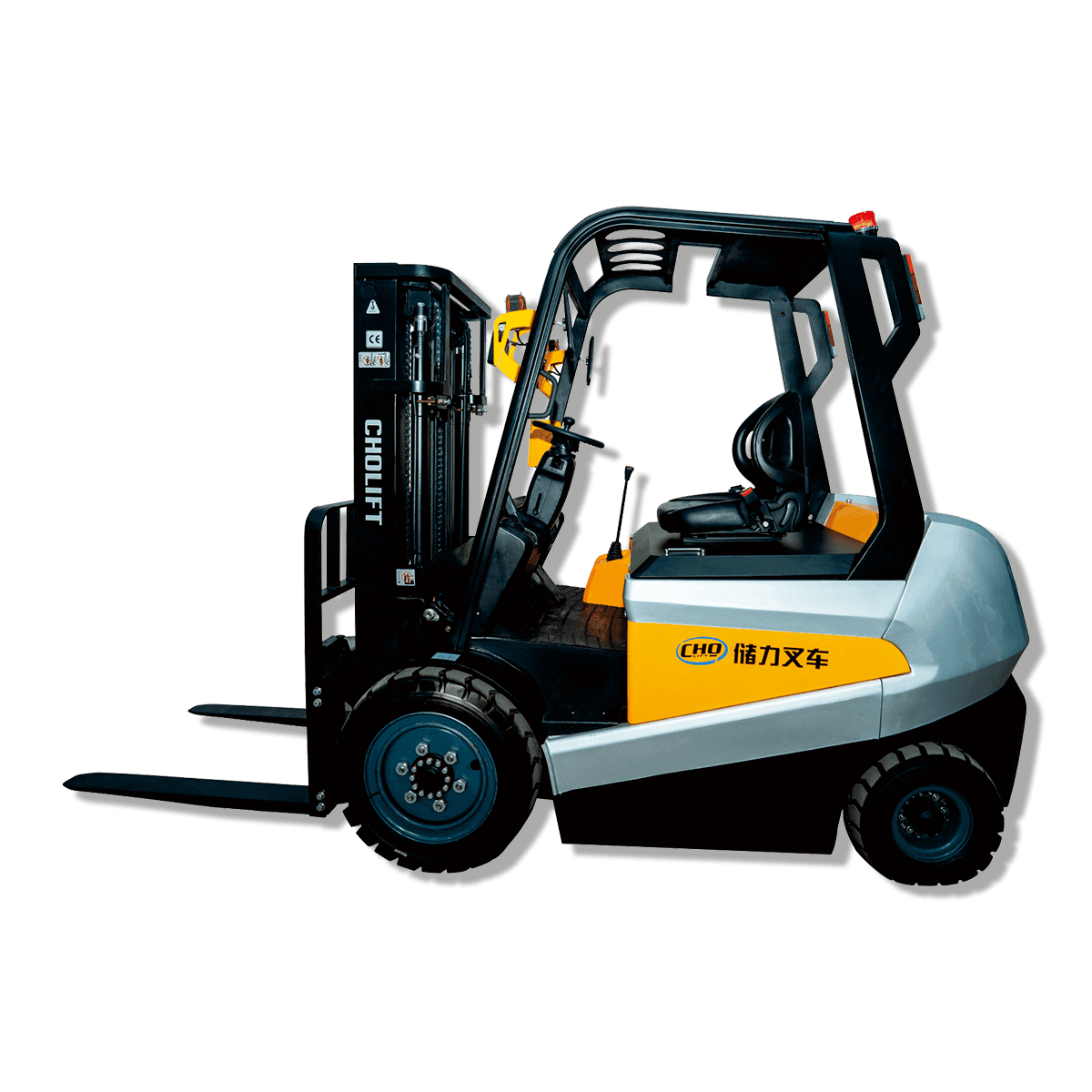 Dört noktalı elektrikli forklift